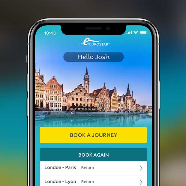 Eurostar mobile app