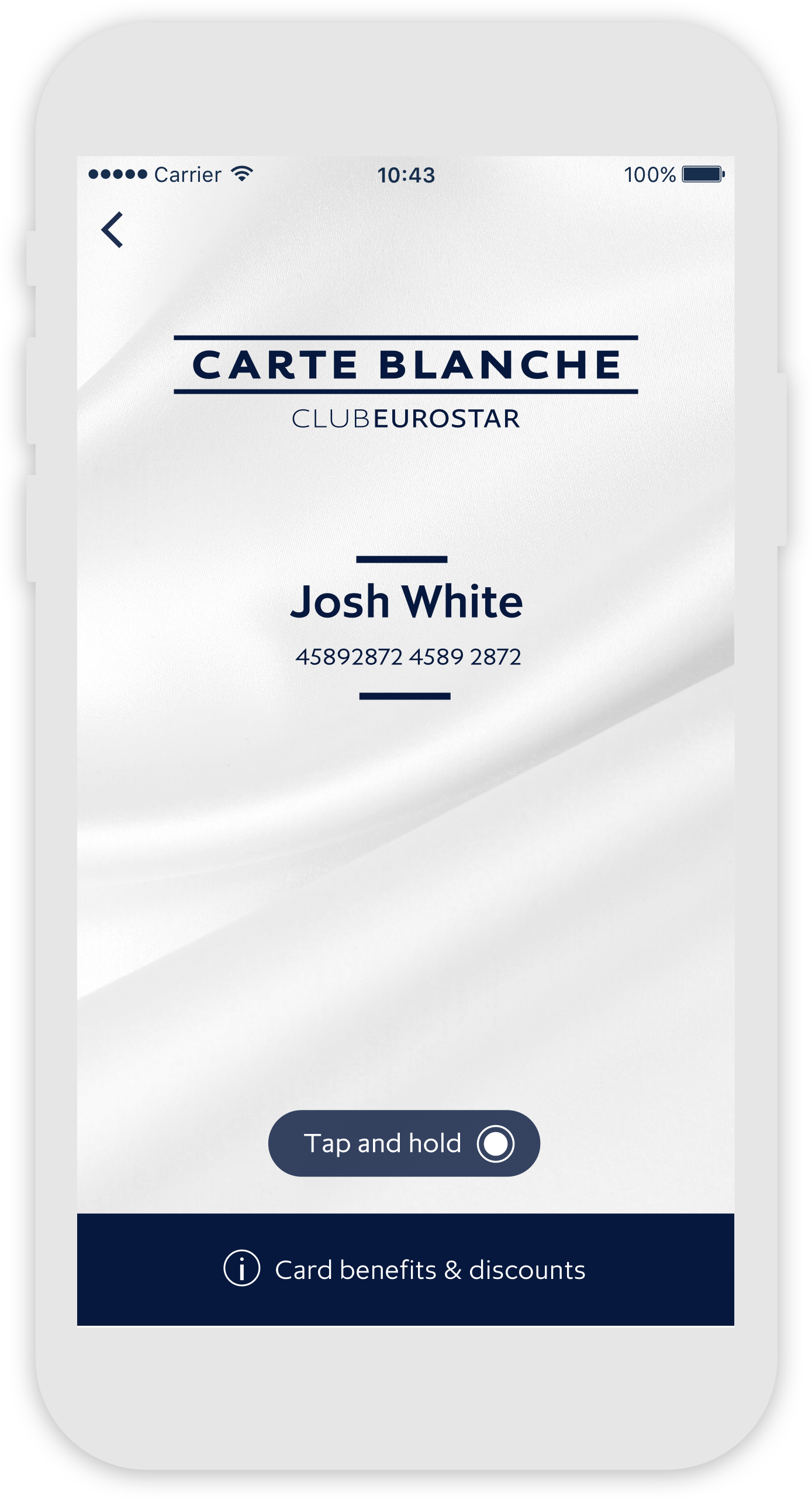 ES App Cate blanche